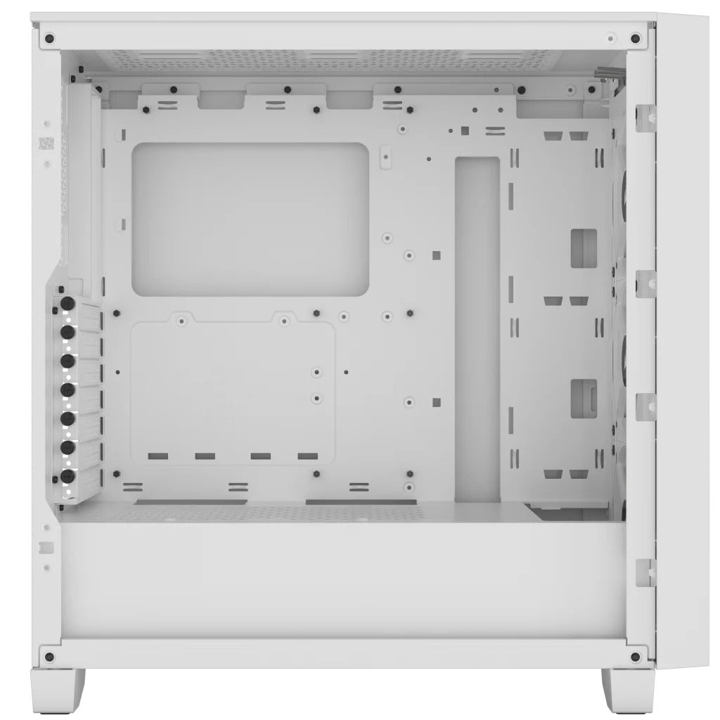Corsair 3000D RGB Airflow Tempered Glass Mid-Tower ATX PC Case (White)