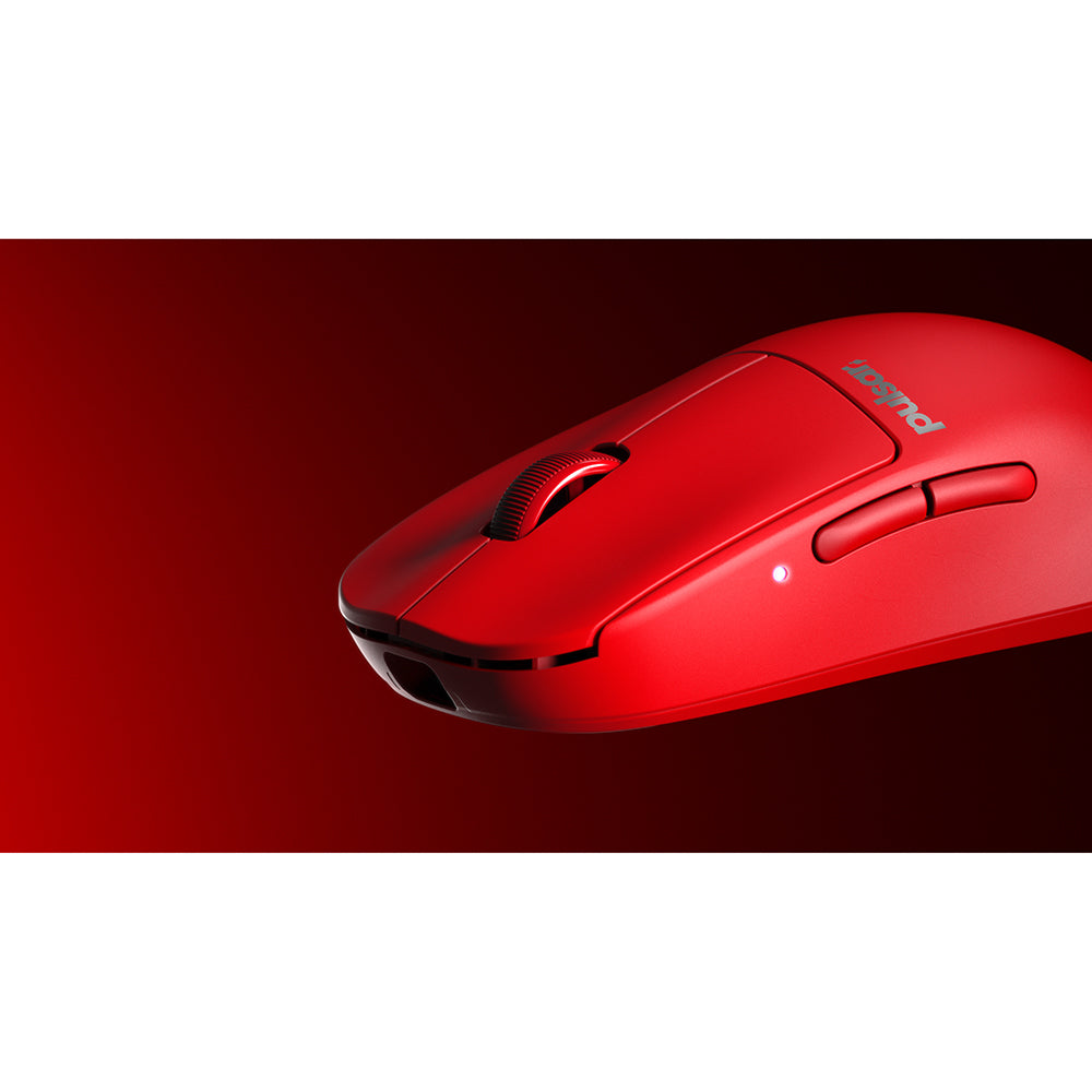 Pulsar X2V2 Symmetrical Wireless Gaming Mouse Size 1 (Red) (PX2213)