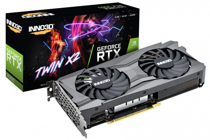 INNO3D GeForce RTX 3060 Twin X2 12GB GDDR6 Graphics Card