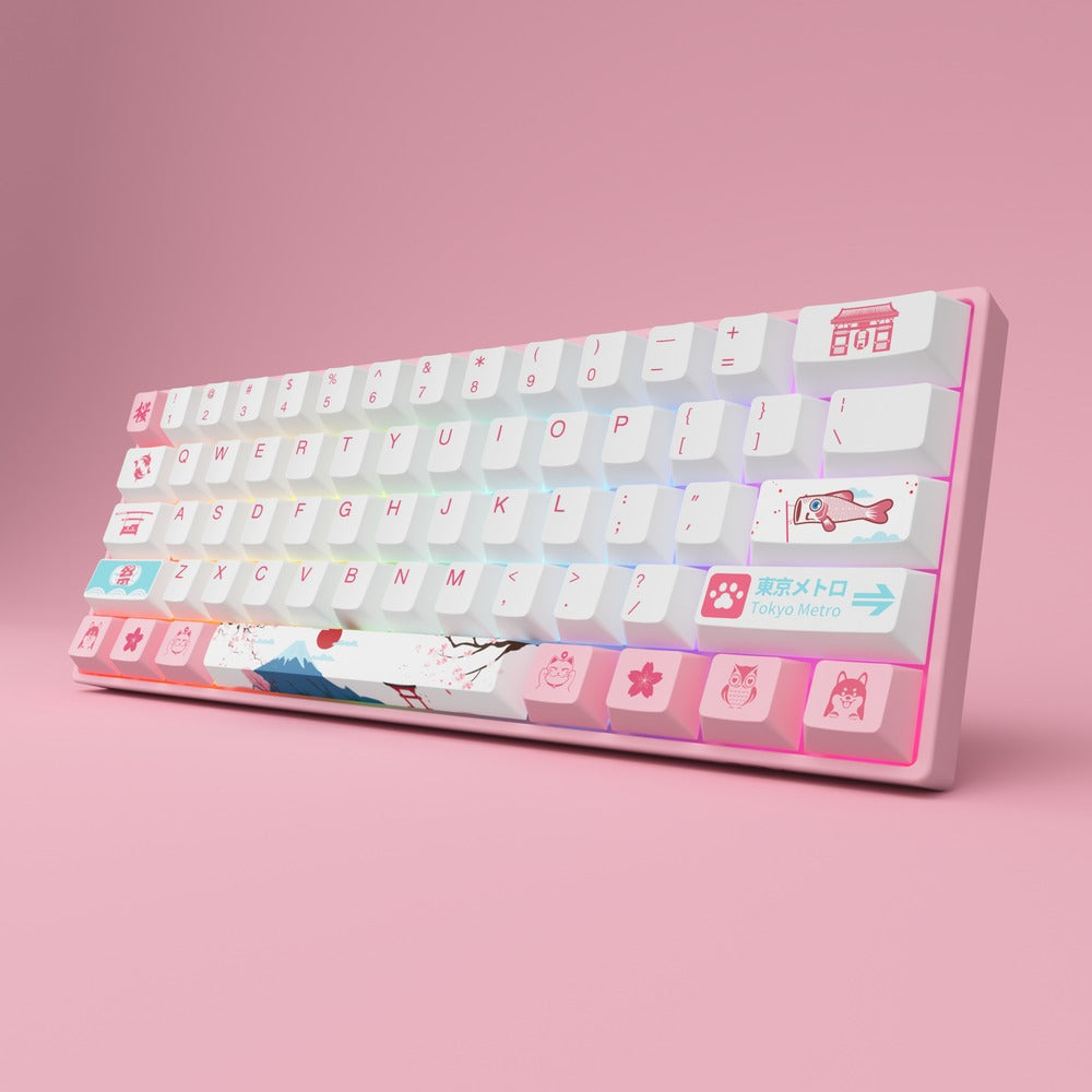AKKO World Tour Tokyo 3061S R2 OSA RGB Mechanical Keyboard (Gateron Yellow)