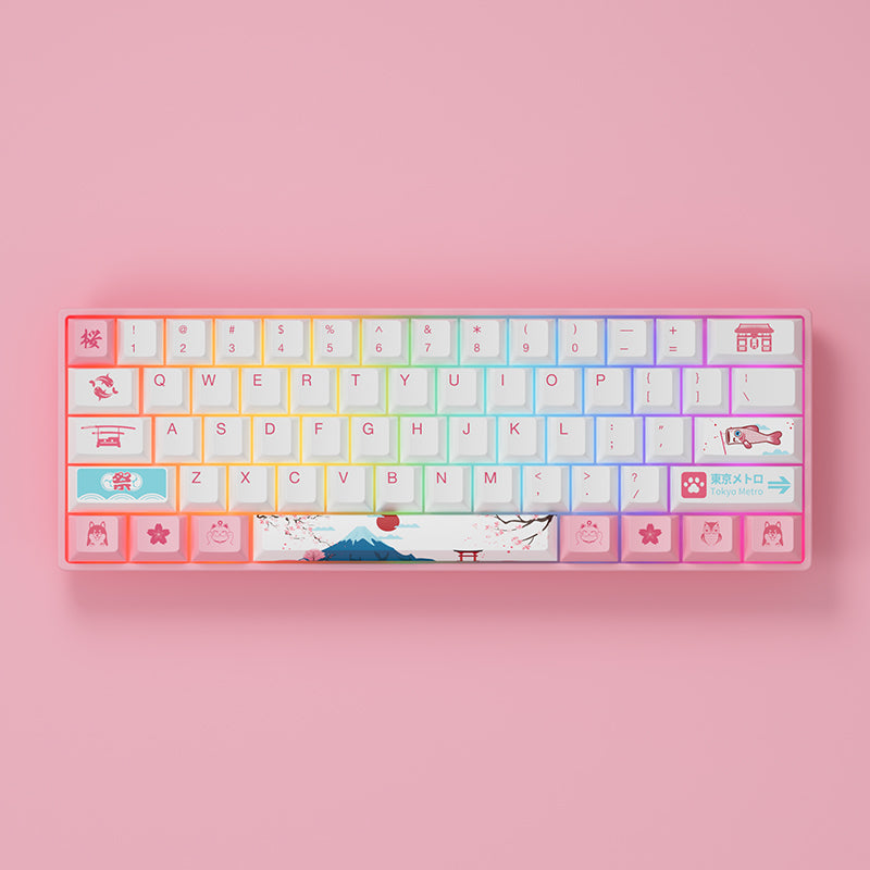AKKO World Tour Tokyo 3061S R2 OSA RGB Mechanical Keyboard (Gateron Yellow)