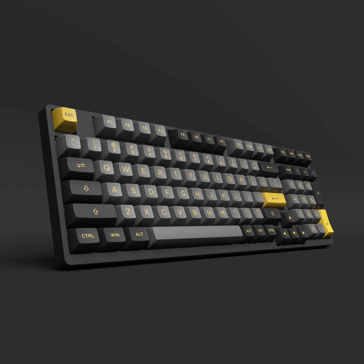 Akko Black & Gold 3098B Plus Multi-Mode RGB Hot-Swappable Mechanical Keyboard