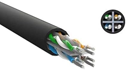 UGreen Cat6 U/UTP Ethernet Cable - 0.5m (Black) (NW102/20158)