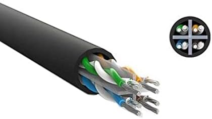 UGreen CAT6 UTP Ethernet Cable - 20M (Black) (NW102/20166)