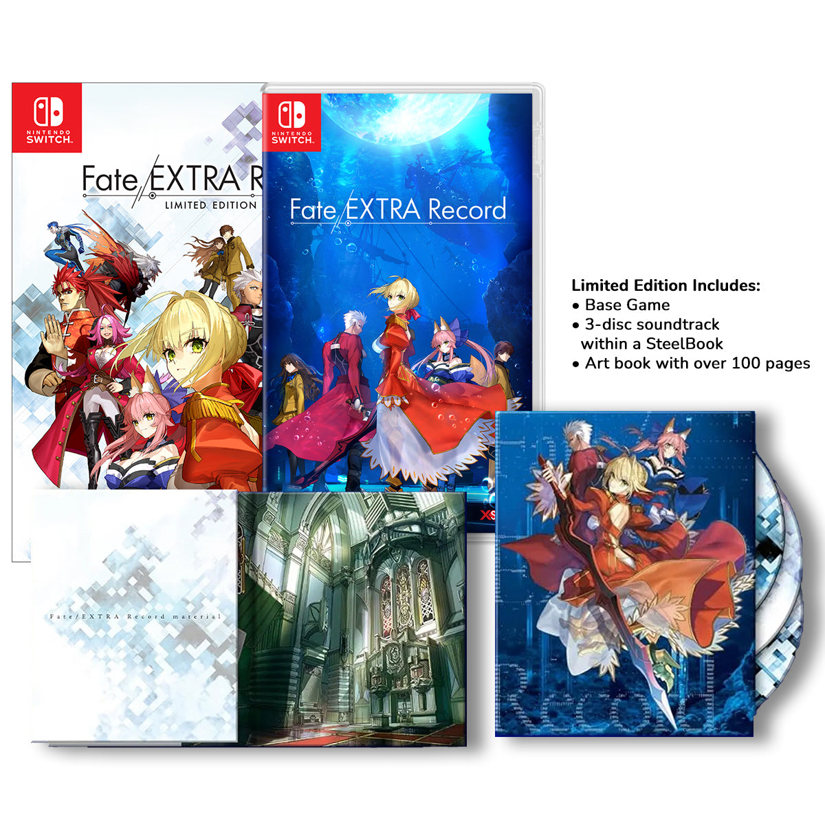Nintendo Switch Fate/EXTRA Record Limited Edition