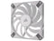 Corsair iCUE AF120 RGB Slim 120MM PWM Fluid Dynamic Bearing Fan With Lightning Node Core (White)