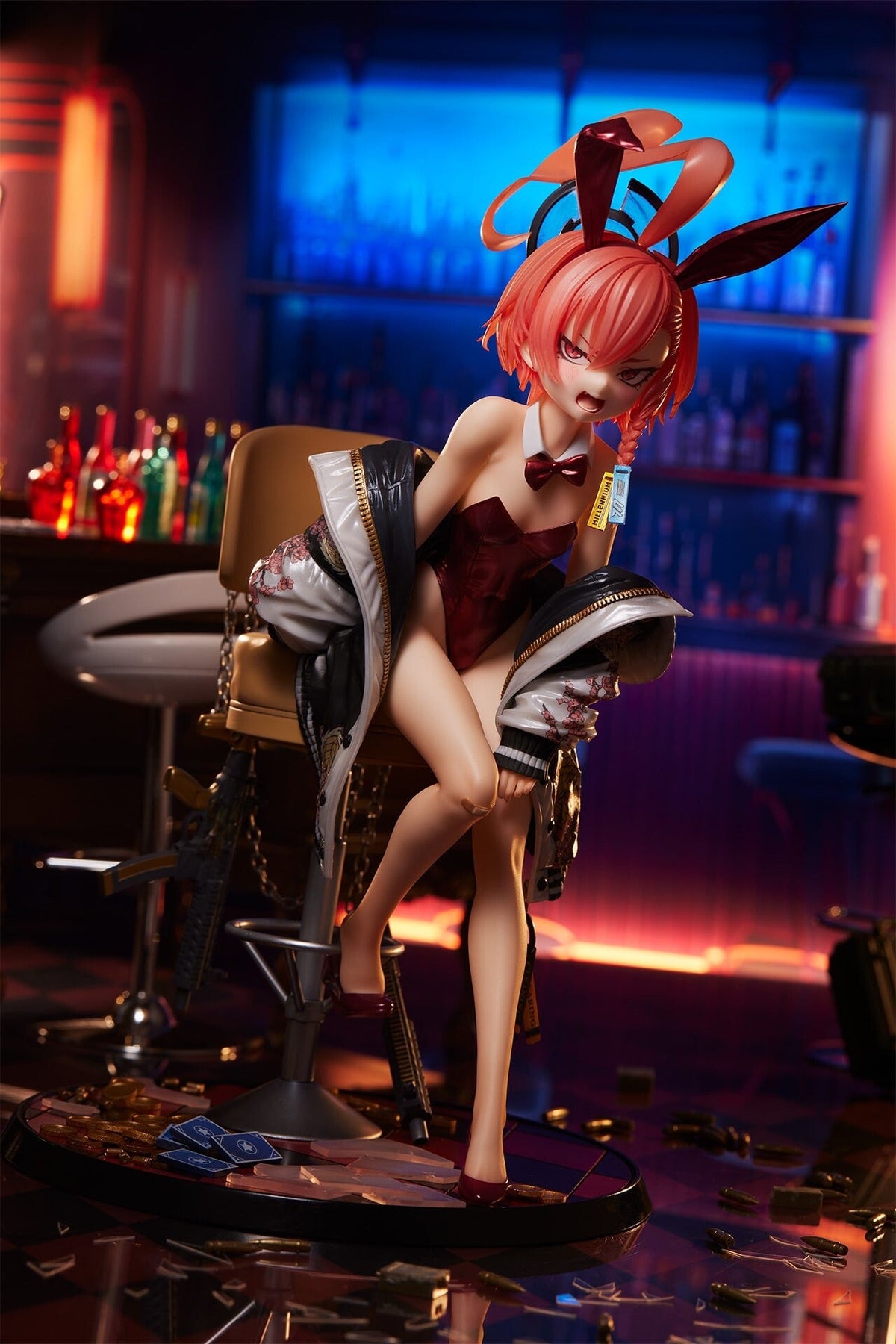 Spiritale- Blue Archive-1/7 Scale Figure- Neru Mikamo (Bunny Girl Version)