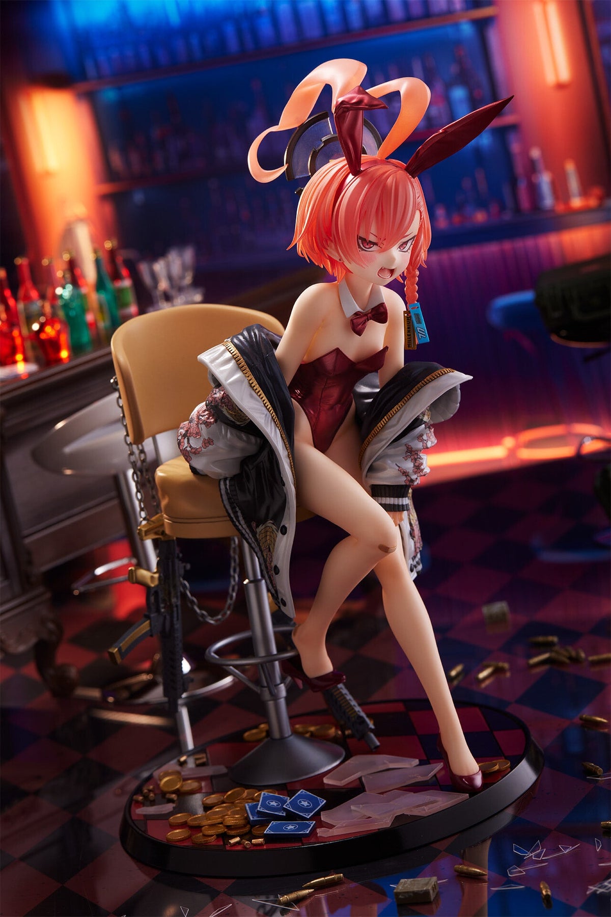 Spiritale- Blue Archive-1/7 Scale Figure- Neru Mikamo (Bunny Girl Version)
