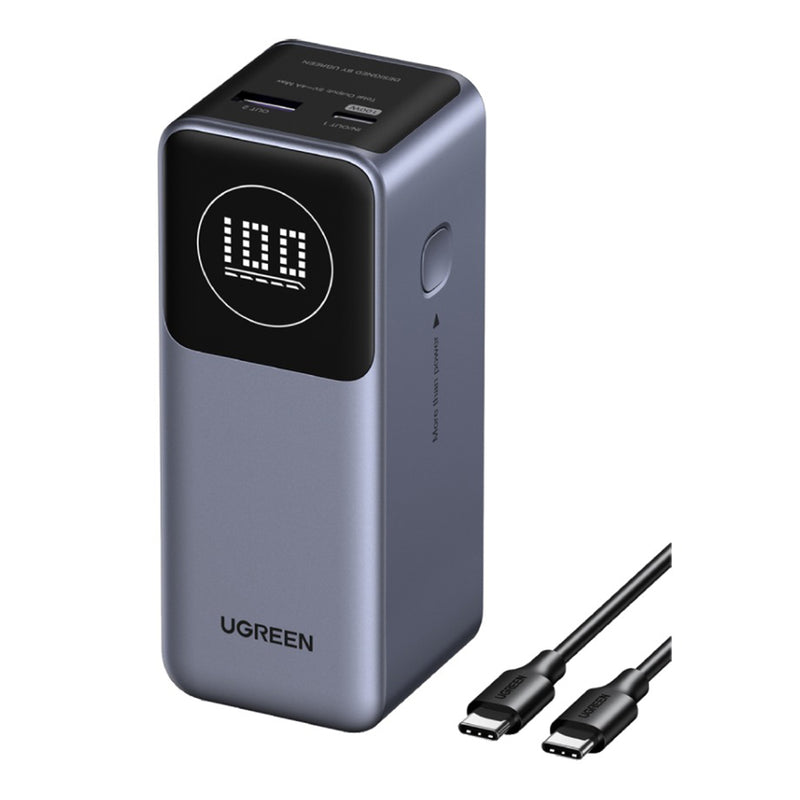 Ugreen Nexode 12000mAh Quick Charging 100W Power Bank (Grey) (PB724/35526B)