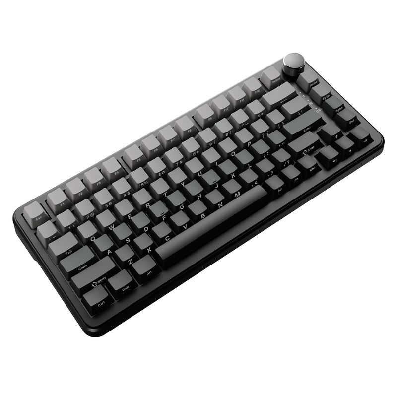 Ajazz AK820 Max RGB Tri-Mode 75% 82-Keys Gasket-mounted Hot Swappable Mechanical Keyboard