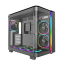 Montech King 95 Pro Mid-Tower Curved Tempered Glass Front Panel PC Case (Black)