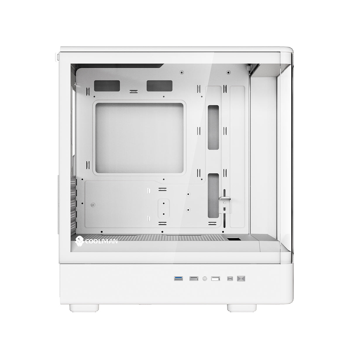 Coolman Astra M-ATX PC Case with Digital Screen Display