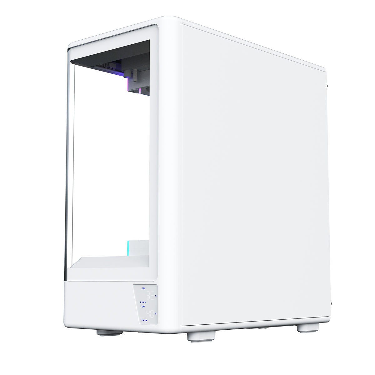 Coolman Astra M-ATX PC Case with Digital Screen Display