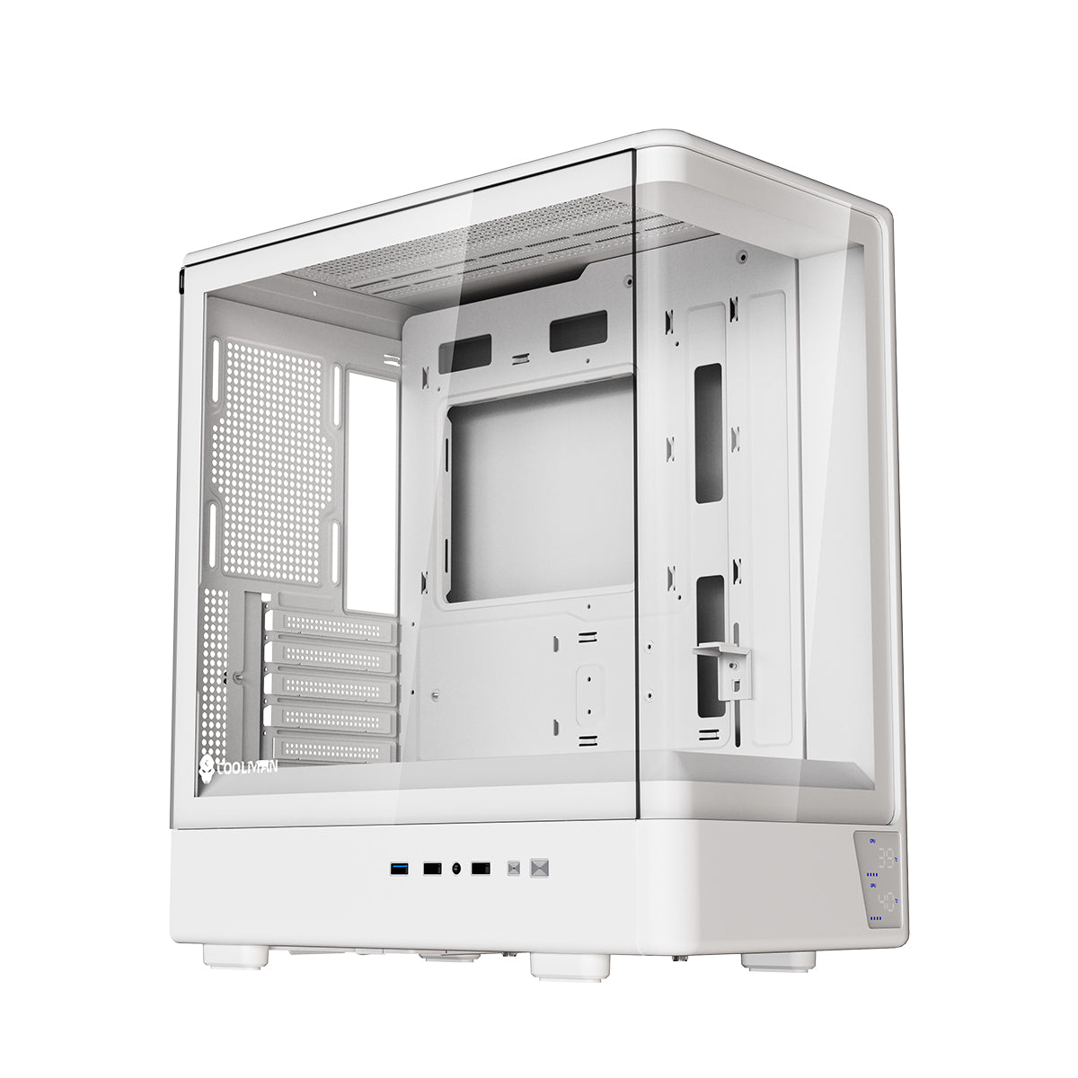 Coolman Astra M-ATX PC Case with Digital Screen Display