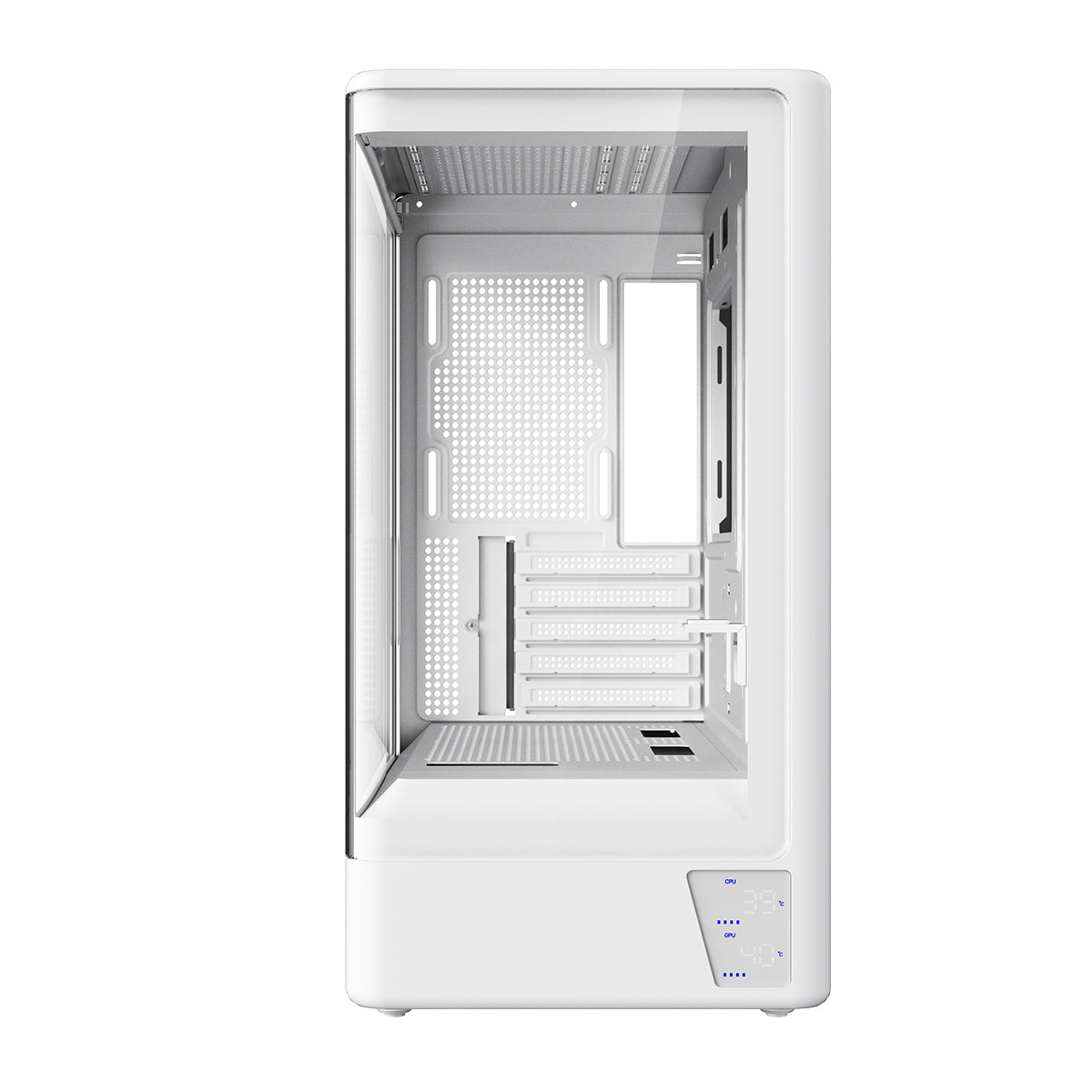 Coolman Astra M-ATX PC Case with Digital Screen Display