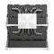 Montech Metal DT24 Premium 2x120mm High Performance Metal PWM Fans with ARGB Aluminum Top Cover Tower Type CPU Air Cooler