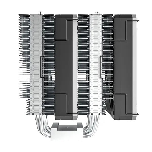 Montech Metal DT24 Base 2x120mm High Performance Metal PWM Fans Tower Type CPU Air Cooler