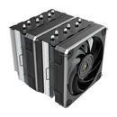 Montech Metal DT24 Base 2x120mm High Performance Metal PWM Fans Tower Type CPU Air Cooler