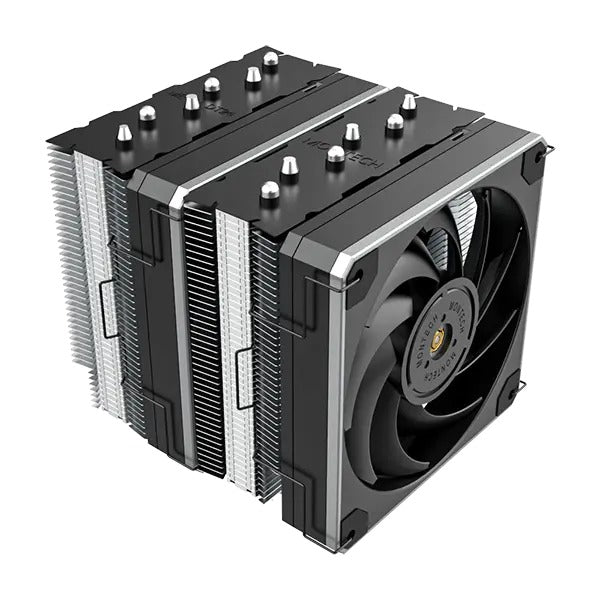 Montech Metal DT24 Base 2x120mm High Performance Metal PWM Fans Tower Type CPU Air Cooler