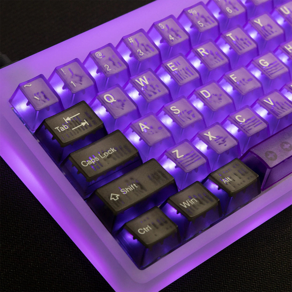 Taihao Double Shot ABS-Cubic Profile Keycaps Set For Cherry MX Switch (152-Keys) 