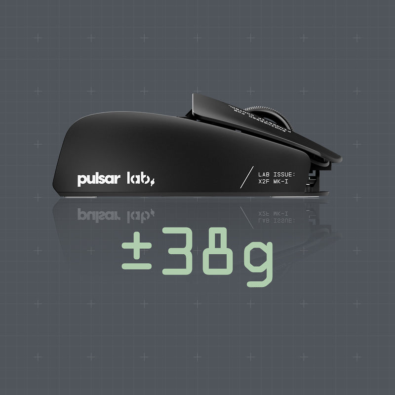 Pulsar Lab X2F Fingertip Launch Edition Wireless Gaming Mouse Size 1 (Black) (PX2F101)