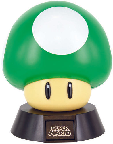 Paladone Super Mario Bros 1 Up Mushroom Light (Green) (PP5095NNV4)