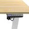 Elephant Dragonwar E-T015 Moving Height Table (Wood White) (E-T015-WH)