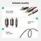 Ugreen 3.5mm Male To 2 RCA Male Audio Cable - Gray (1.5M, 2M, 3M, 5M)