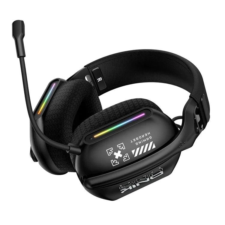 Onikuma GT808 RGB Tri-Mode Gaming Headset with Microphone