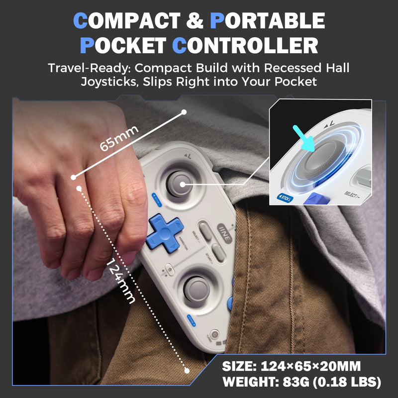 IINE Palm-Sized Retro Chronos Controller