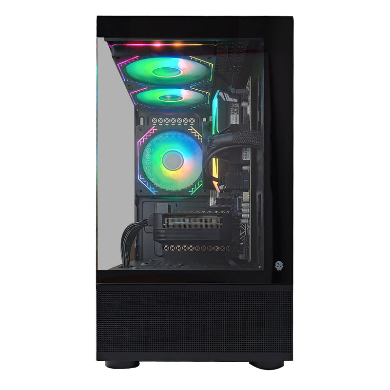 Alpha Reyna Black Desktop Gaming PC | AMD Ryzen 5 5600 | 16GB RAM | 512GB SSD | RTX 4060 | Windows 11 Pro