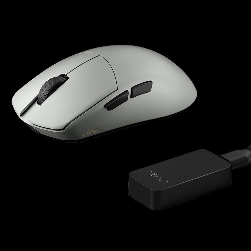 Lamzu Maya 4K Superlight Wireless Gaming Mouse (Charcoal Black, Cloud