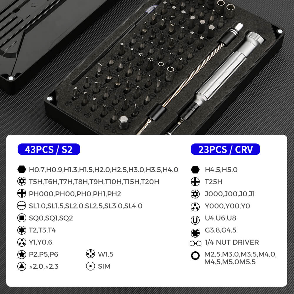 UF-Tools 89-in-1 Multi-Functional Precision Screwdriver Set (NO-800088)