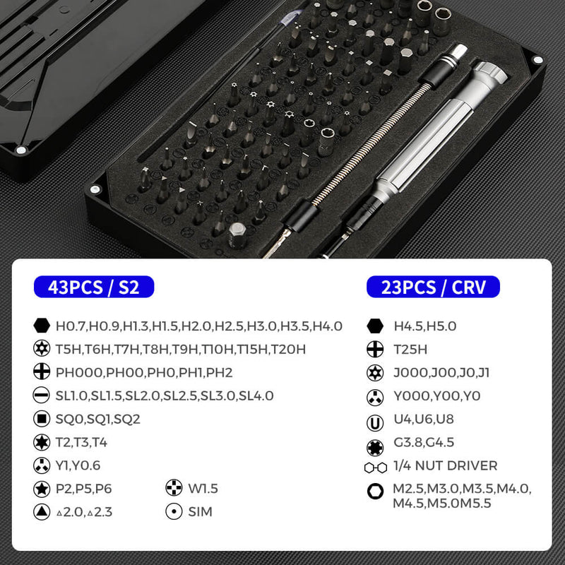 UF-Tools 89-in-1 Multi-Functional Precision Screwdriver Set (NO-800088)