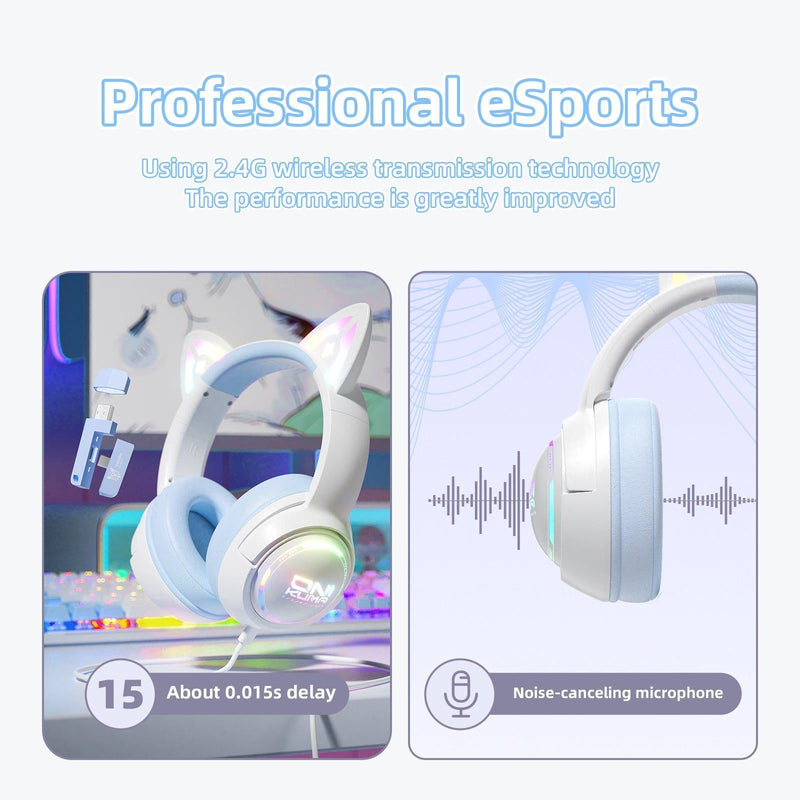 Onikuma GT838 Tri-Mode Wireless Headphone