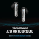 Onikuma T1 Wireless Earphones (Black)