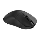 NacodeX x Ajazz NJ08 Tri-Mode RGB Gaming Mouse (Black, White)