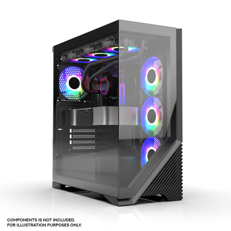 Trendsonic Thor Trendsonic Artemis TG Front/Side ATX Gaming Case