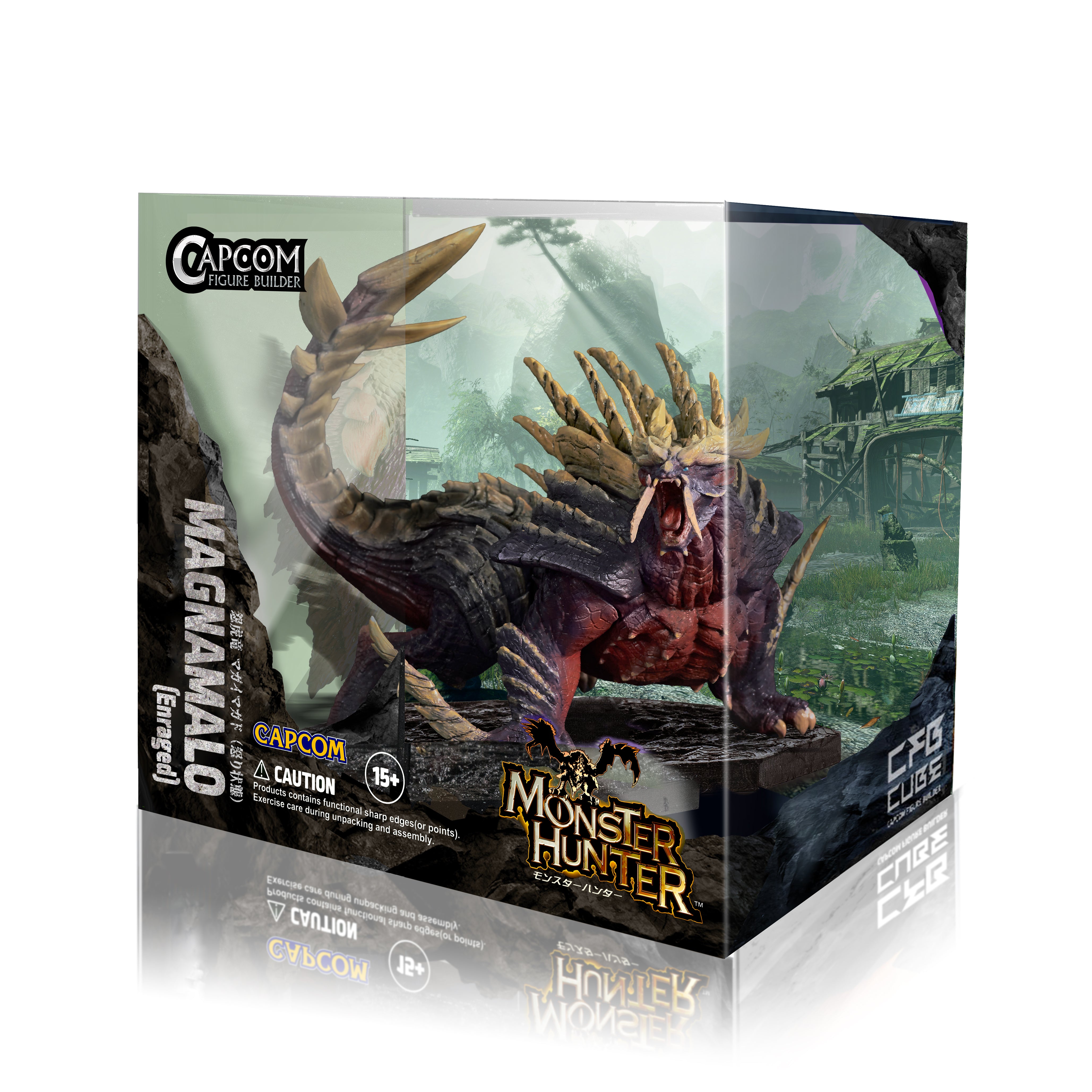 Capcom Figure Builder Cube Monster Hunter Magnamalo (Enraged)
