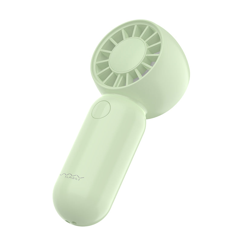 Vyvylabs Handheld Mini Pocket Fan (White, Pink, Green)