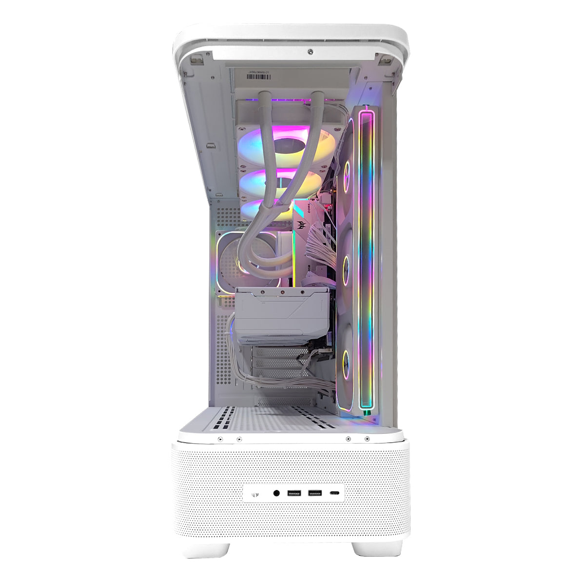 Optima TK5 White Desktop Gaming PC | DataBlitz
