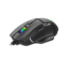 Aula Wind F815 12800DPI RGB Ergonomic Wired Gaming Mouse (Black)