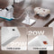 IINE 20W GaN Fast Charger (White) (L1125)
