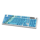 Ajazz AK980 V2 Pro RGB Tri-Mode Mechanical Keyboard (Gradient Blue Transparent) (Lichee Switch)