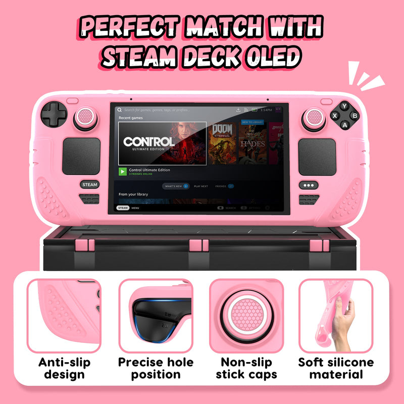 IINE Protective Case Set for Steam Deck OLED