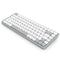 E-Yooso Z-84 Tri-Mode RGB 84-Keys Mechanical Keyboard White/Grey (Red Switch)