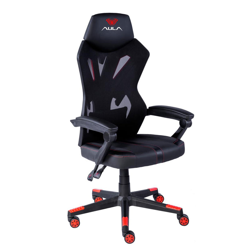 Aula Wind F010 Gaming Chair (Black/Red)