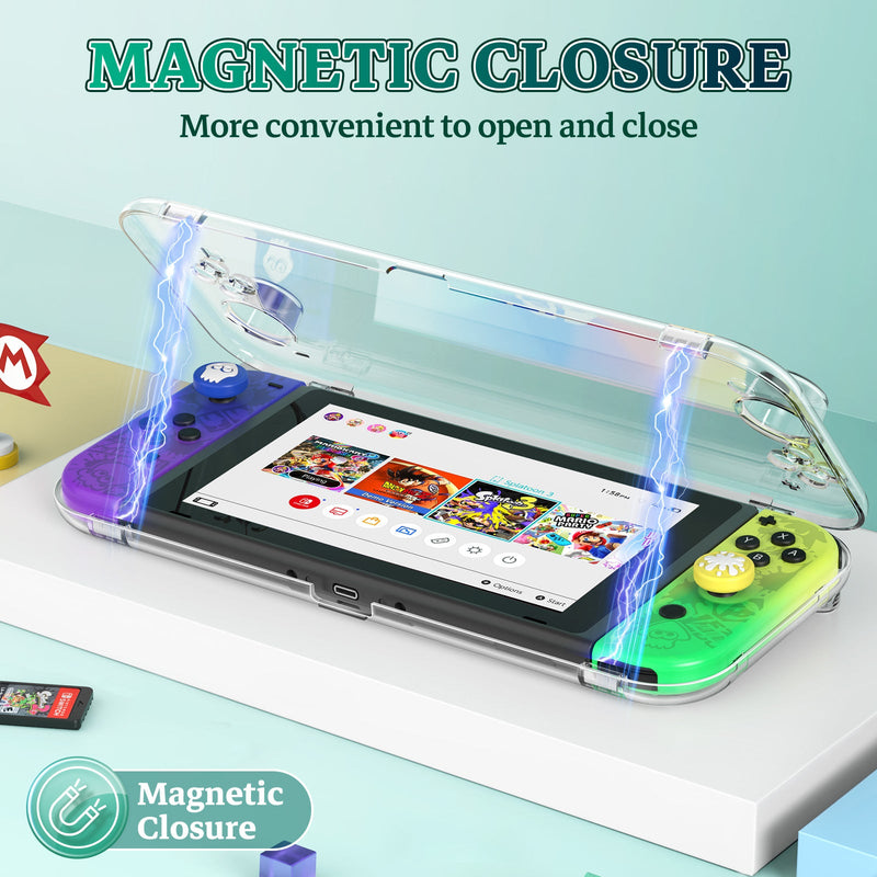 IINE Magnetic Transparent Case for N-Switch Oled (L964) | DataBlitz