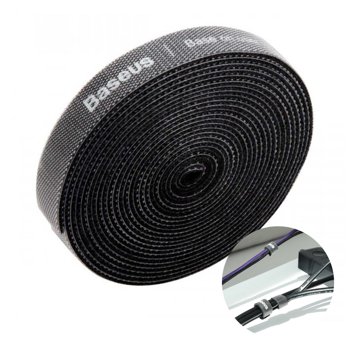 Baseus Colourful Circle Velcro Strap 3M
