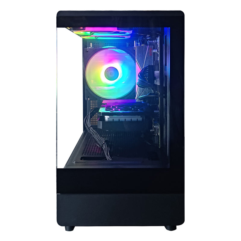 Alpha DB330M Black Desktop Gaming PC | Intel i5 12400F | 16GB RAM | 512GB SSD | RTX 4060 | Windows 11 Pro